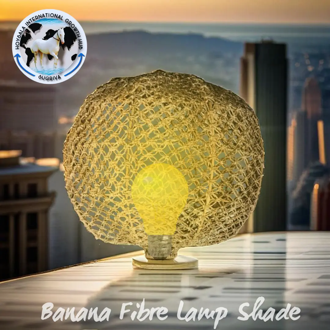 Banana Fibre Lamp Shade