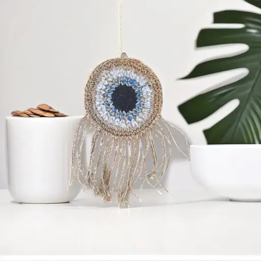Banana Fibre Evil Eye